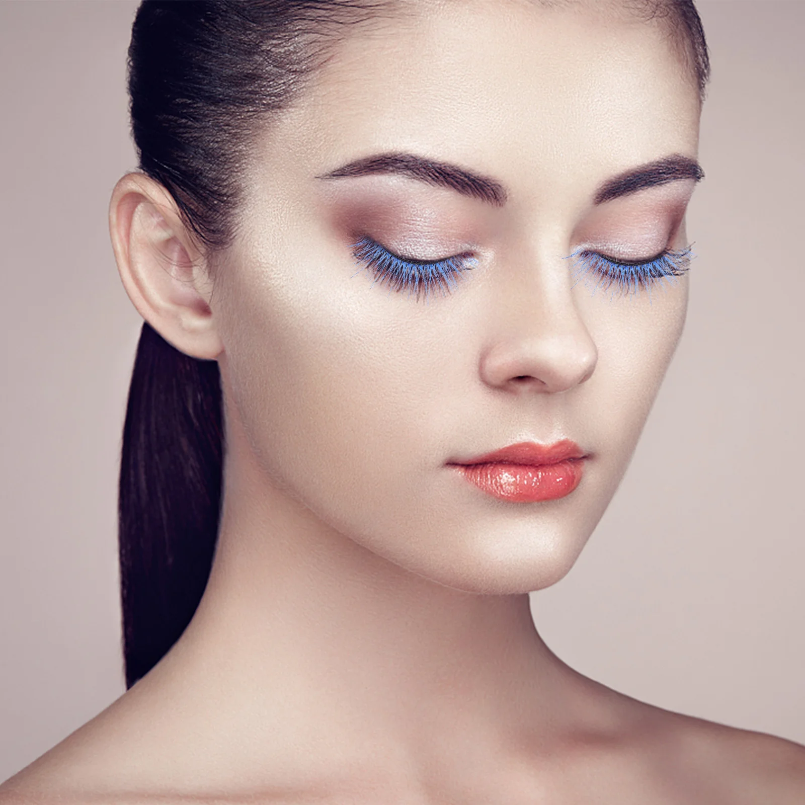 ขนตาปลอมฮาโลวีนแบบสวมใส่ได้ 10 คู่ ทำความสะอาดง่าย ใช้ซ้ำได้ อุปกรณ์แต่งตาสำหรับผู้หญิง อุปกรณ์เสริมสำหรับงานปาร์ตี้สุดอินเทรนด์