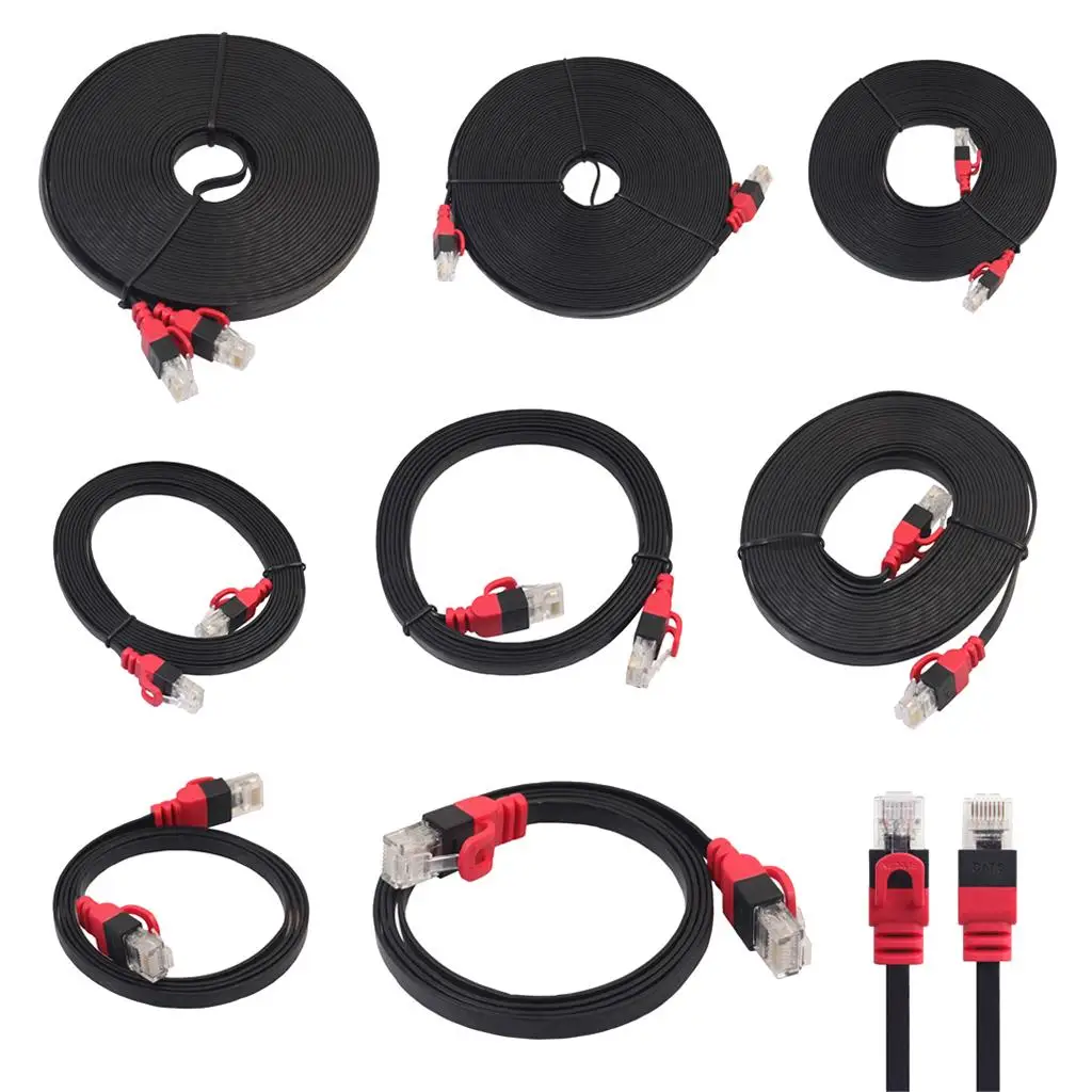 Cat Six Ethernet-Kabel Lan Netzwerk RJ45 Patchkabel für PC 0 Gbit/s