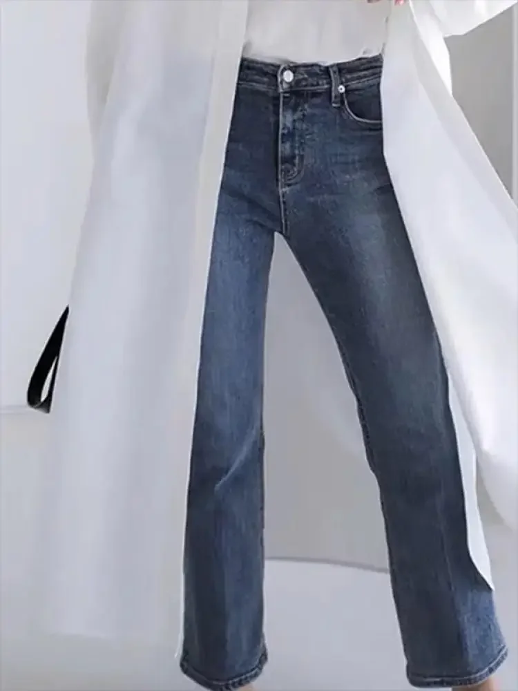 Missuoo-Trench coat branco monocromático feminino, camisa fina, casacos, lapela, manga comprida, comprimento X, primavera e verão, novo, 2024