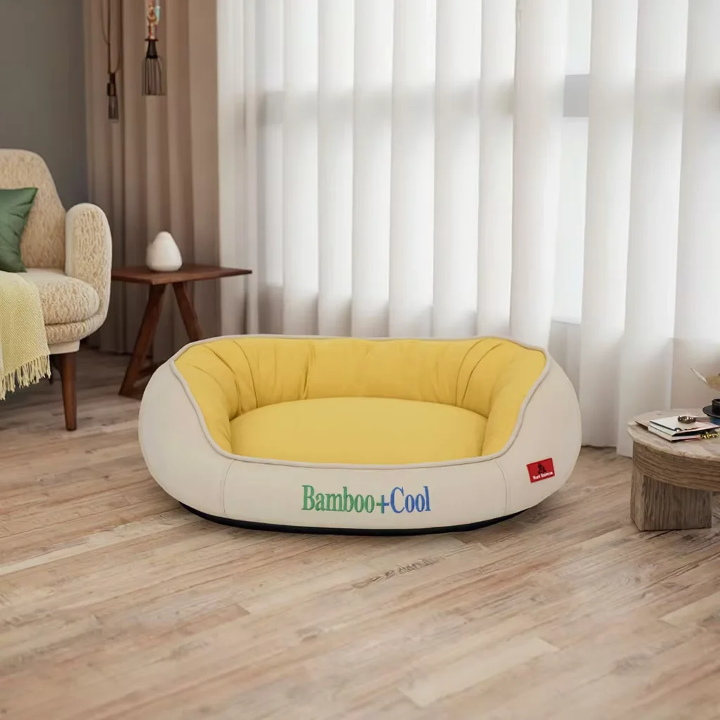 

Bamboo Nest with Green Tea Memory Foam Pet Beds