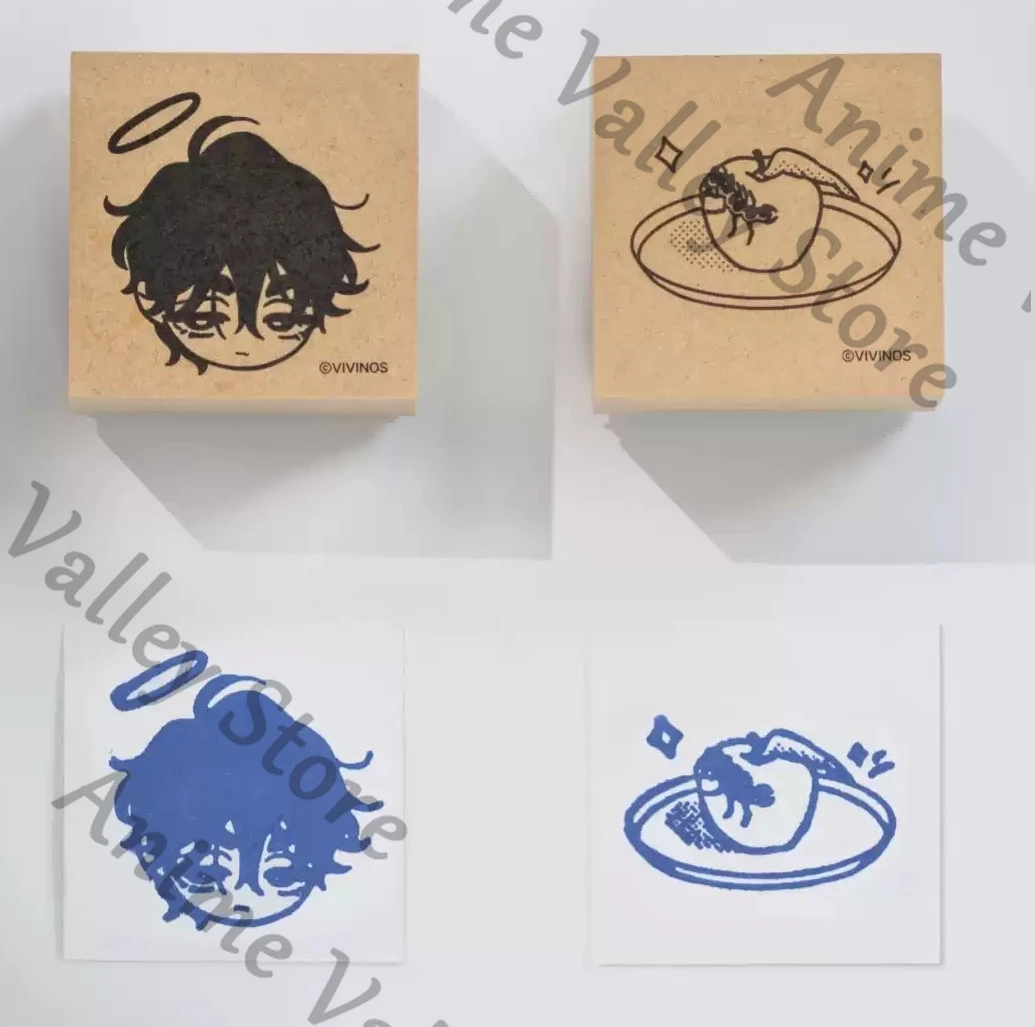 

Alien Stage Genuine Anime Ivan Till Sua Luka Mizi Hyuna Cosplay Angels Demons Cartoon Q Versions Seal Set Stamp Signet Gift