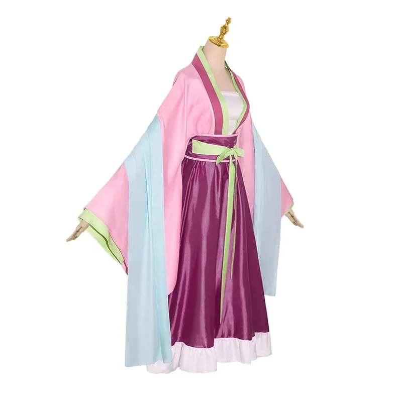 2025 Jahre Maomao Cosplay Kostüm Perücke Anime The Apothecary Diaries Kleid Rock Grün Top Kusuriya Keine Hitorigoto Hanfu Antike U