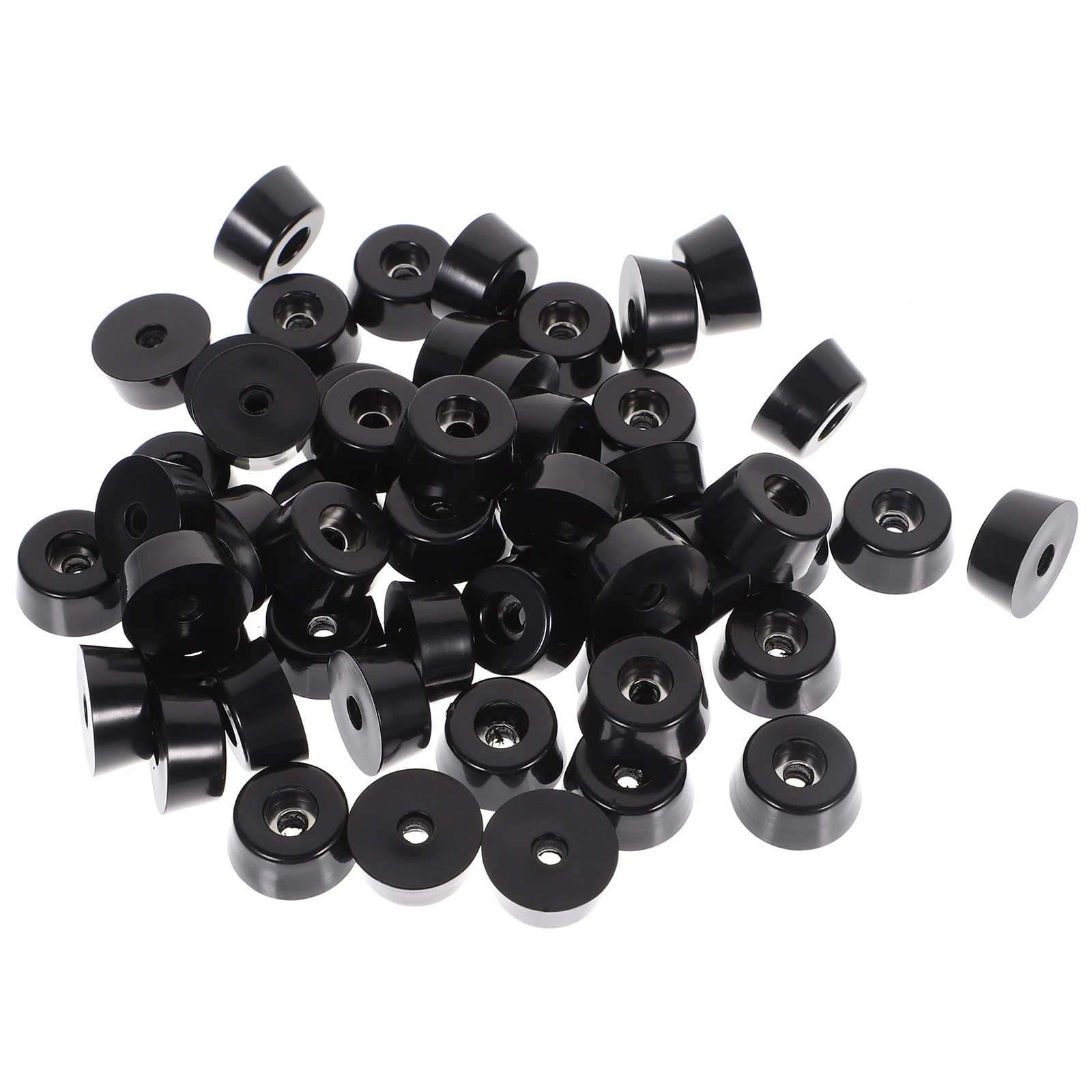 

50pcs Rubber Feet Furniture Anti-Slip Bumper Pads For Cutting Board Chair Table Cabinet Durable Stainless Steel Washer