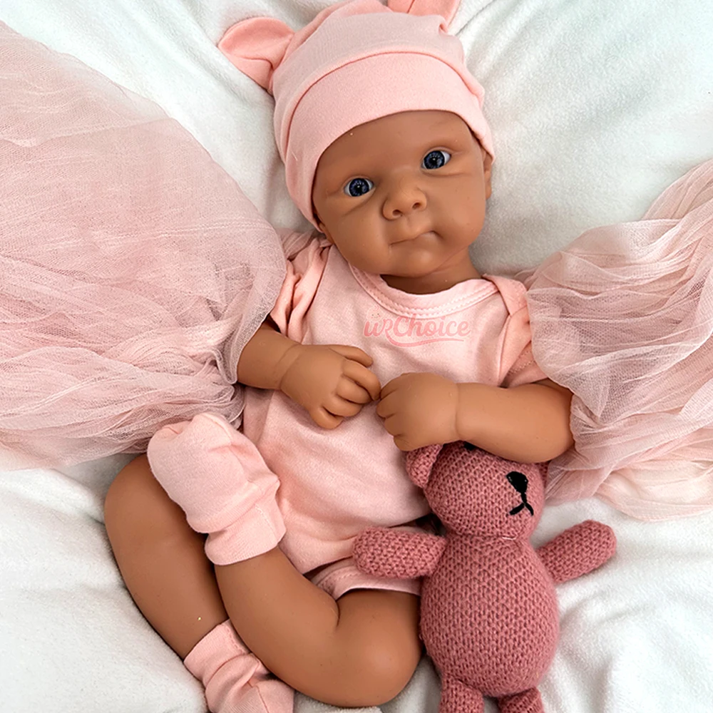 防水20インチリアルな新生児の女の子手作りソフトシリコンリボーンドール誕生日フェスティバルギフトセット3歳以上のお子様向けおもちゃ