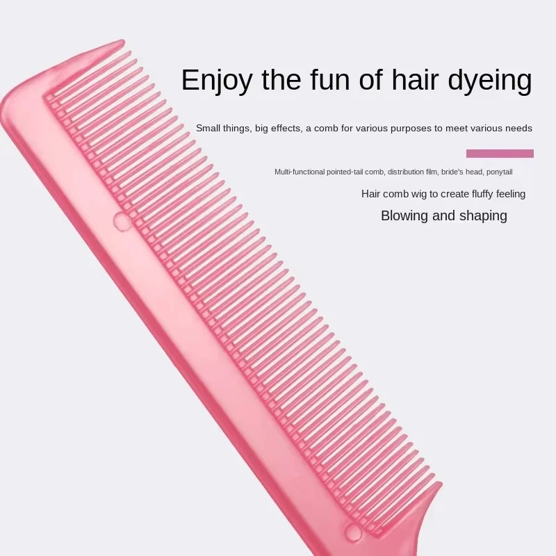 Makeup Disc Hair Professional Fluffy Hair Comb Household Salon Highlight Dye Steel Needle Pointed Tail Comb