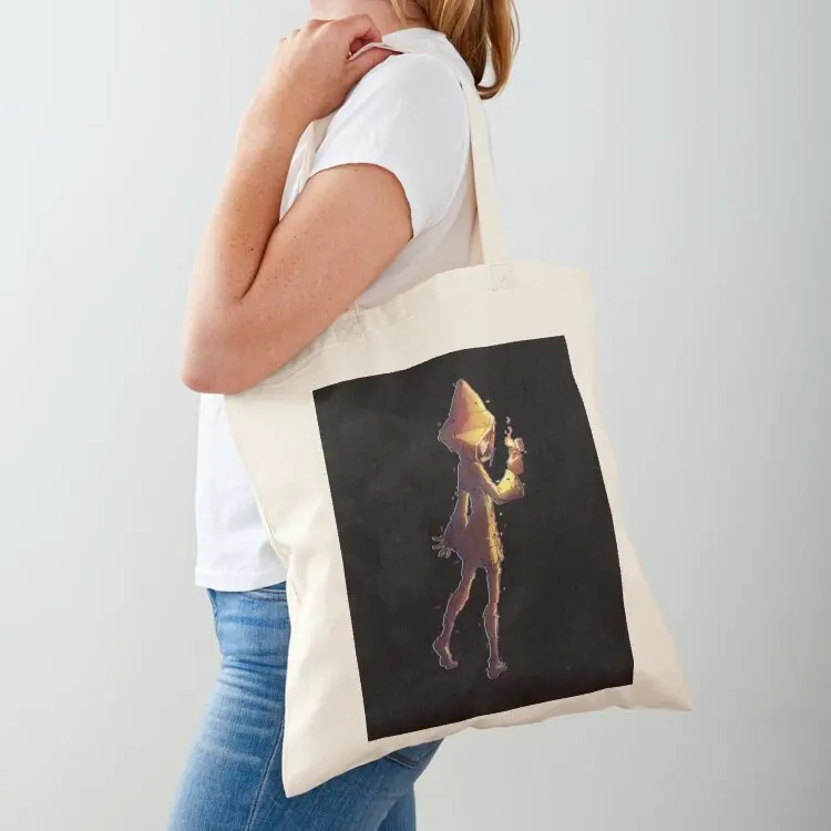 

Glitched Six Tote Bag tote bag men Portable shopping bag tote bags cloth bags shoping