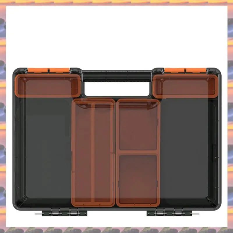 

ABML Multifunction Fishing Tackle Box Fishing Accessories Tool Storage Boxes Fish Hook Lure Fake Bait Boxes