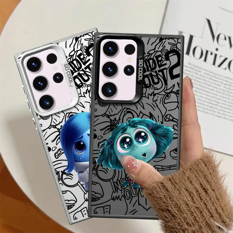 Disney Inside Out Vice Mente phone case for Samsung Galaxy s23 fe s20 s21 s24 ultra 20 s22 plus s24fe fundas hard shell couvres