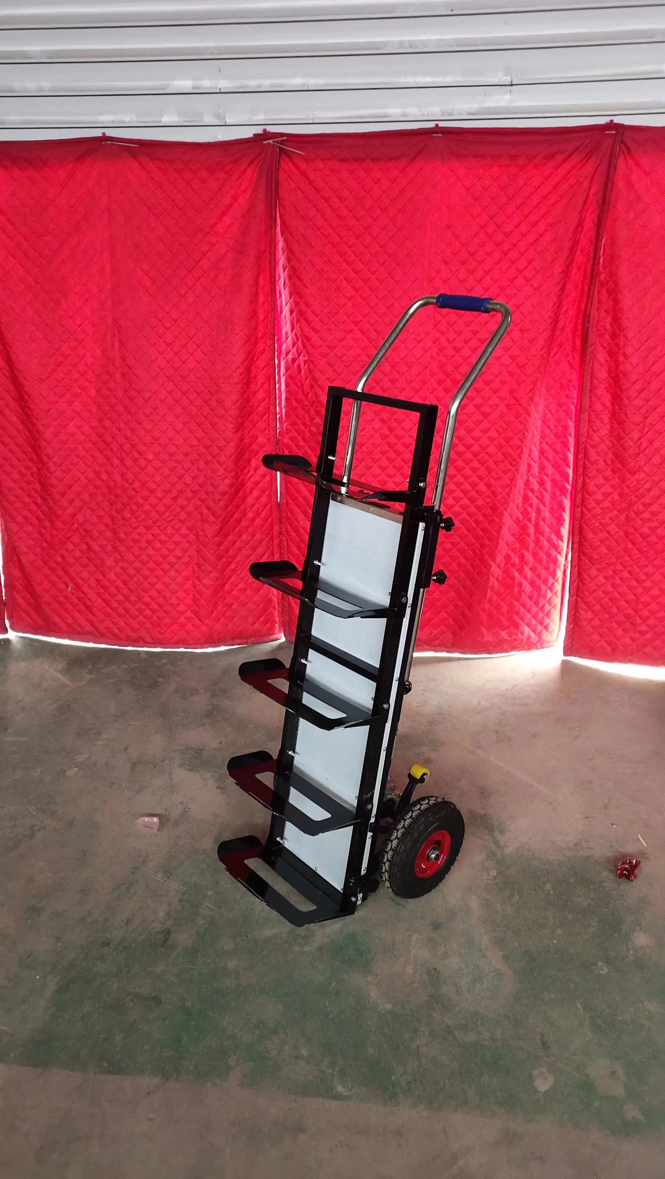 دلو آلة تسلق الدرج عربة كهربائية نقل الدرج طبل المواد التعامل مع المعدات أداة 300 كجم 400 كجم #3