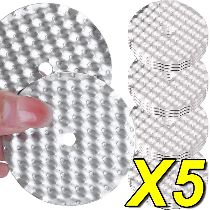 1/2/4/5PCS Auto Exhaust Heat Shield Fix Kits Car Engine Heat Aluminum Shield Gasket Exhaust Repair Kit Hood Insulation Pads