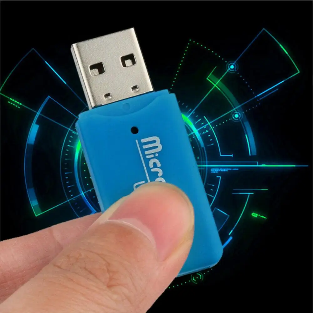 New Mini Portable USB 2 0 TF Memory Card Reader for PC Laptop Computer