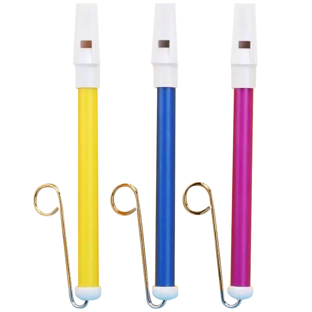 3 Pcs Slide Whistle Musical Toy Flute Instrument Children’s Toys Slideshow Plastic