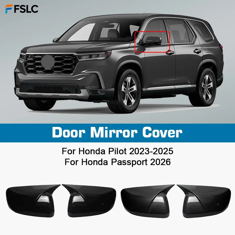 

⭐ Оригинальный ⭐ Накладки на зеркала заднего вида из глянцевого карбона для Honda Pilot 2023-2025 и Honda Passport 2026 – Аксессуары для автомобилей
