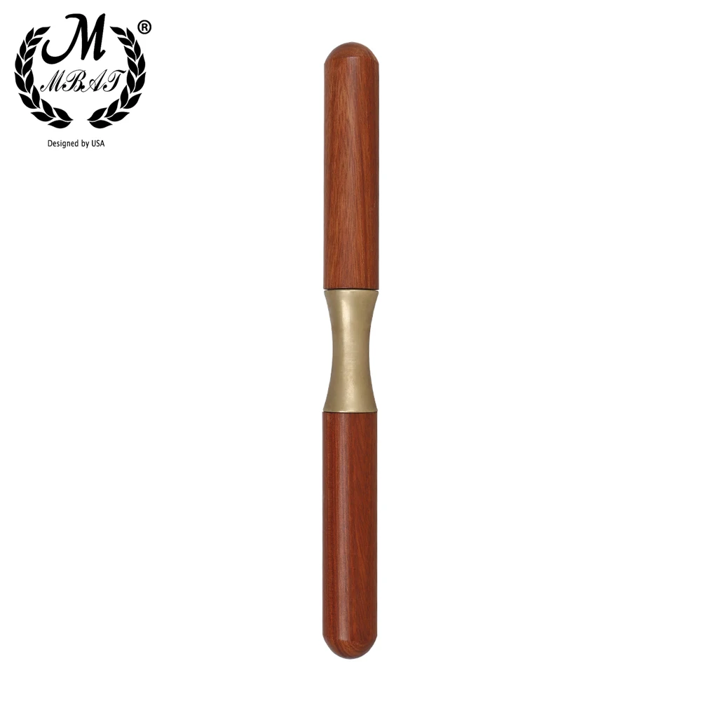 M MBAT Mahogany Handle Pressure Stick,Saxophone Trumpet Trombone Etc Sheet Metal Repair Tool Brass Wind Instrument Accessories