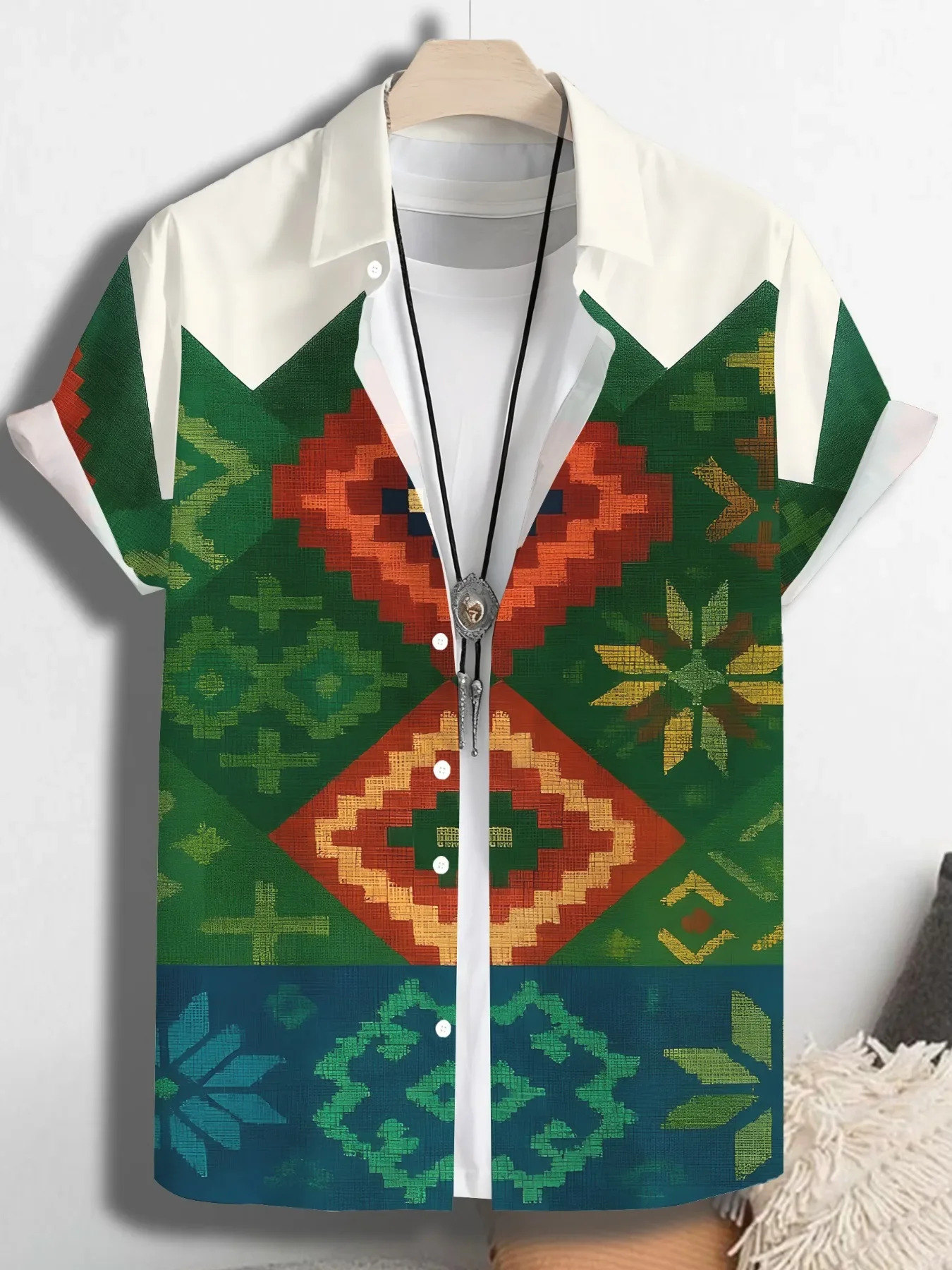 

Summer Fashion Men's Man Short Sleeve Hawaiian Shirt Cool Graphic Print Breathable Fabric Stylish Tops For Beach Parties