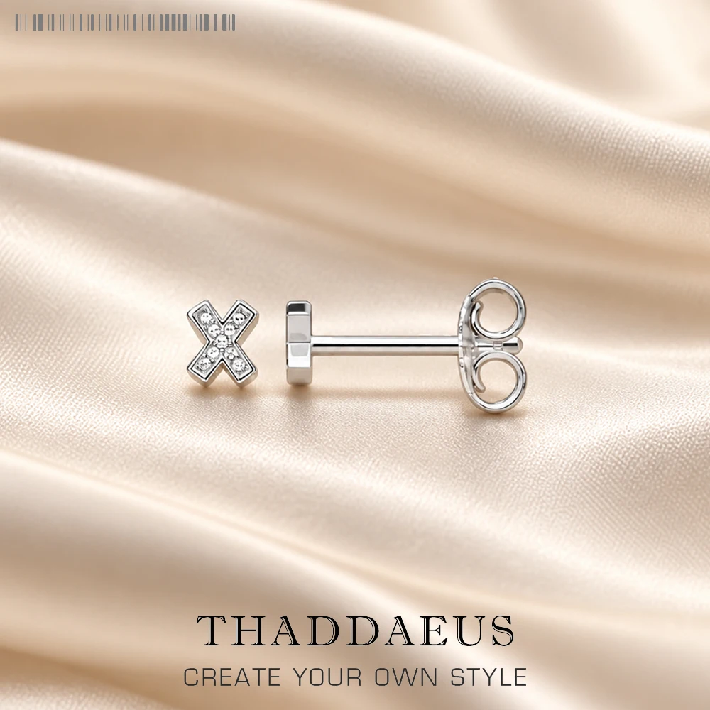 Stud Earrings X Sharp Summer Fine Jewelry In Solid 925 Sterling Silver Fine Jewerly Trendy Gift For Women