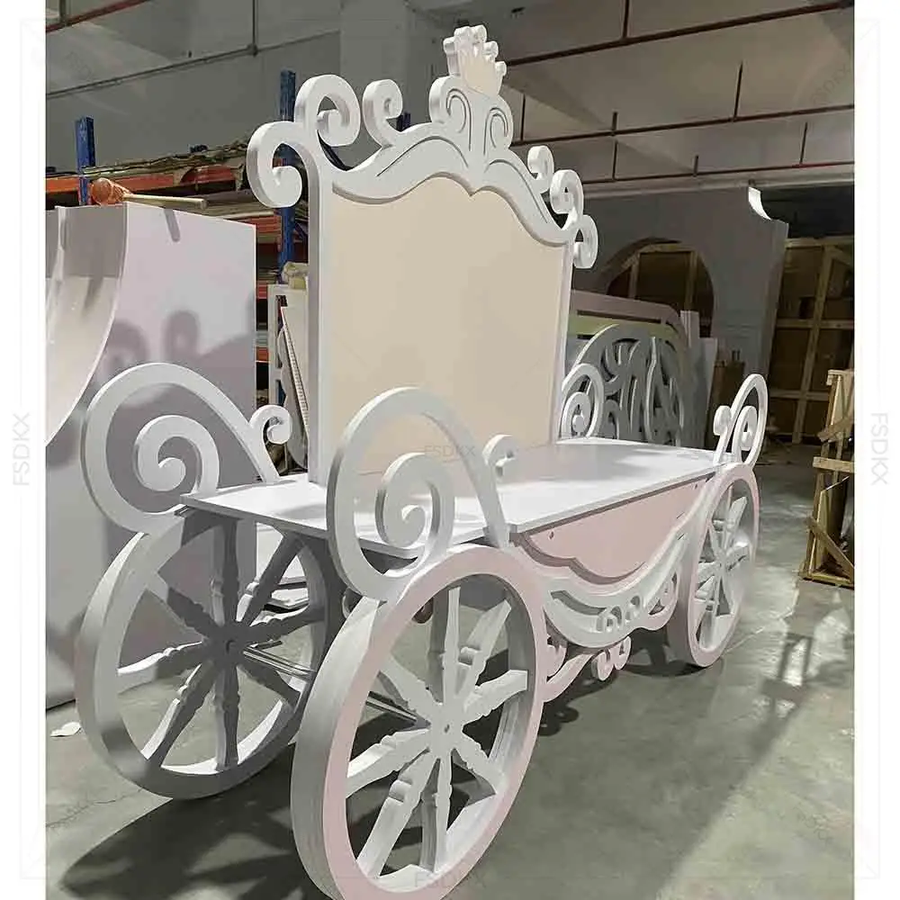 NewFSDKX Party and Candy Cart Sugar and Sweet Cart for Weddings for Decorations and Party Decor's view 3