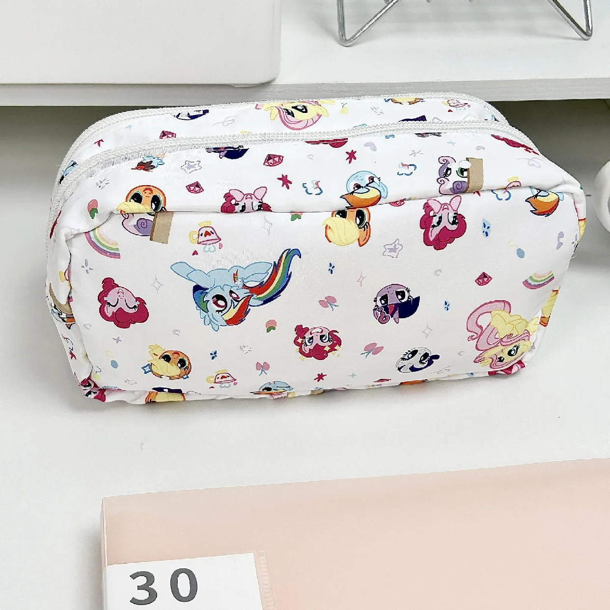 My Little Pony Ita Bag Pencil Case Large Capacity Multi Layer Organizer Cute Cartoon Design For School College