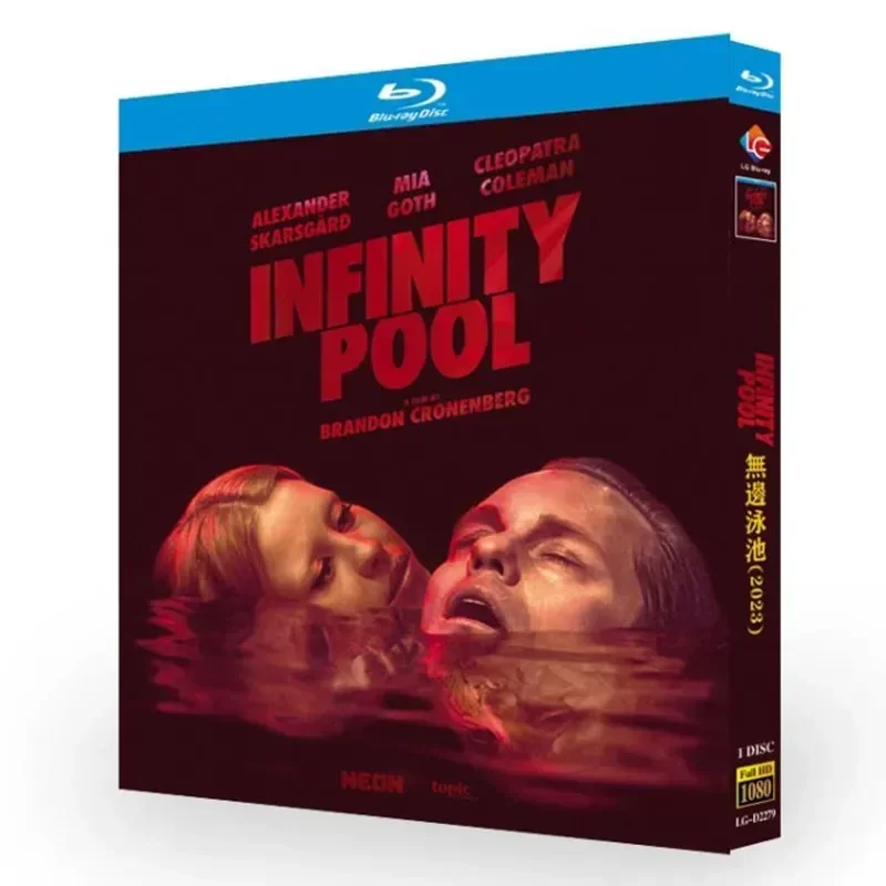 Blu ray Ultra High Definition Movie Infinity Pool BD Disc Box