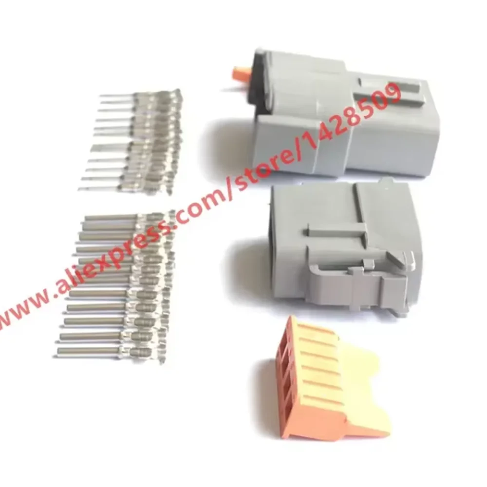 1 Set DTM Auto Deutsch Connector DTM04-12P / ATM04-12P DTM06-12S / ATM06-12S 12 Pin Automotive Connector With Pin