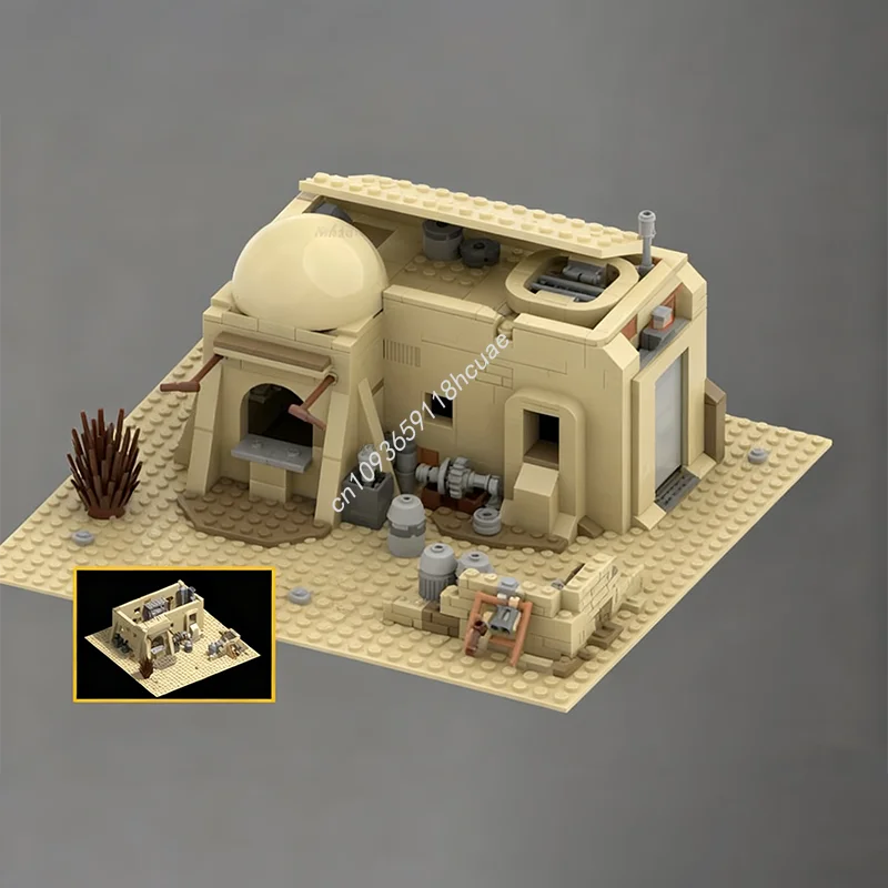 474ピース MOC タトゥイーン モス・アイズリー スクラップディーラー スターバトル モデル 組み立てブロック 子供向け組み立て工作おもちゃ クリスマスギフト