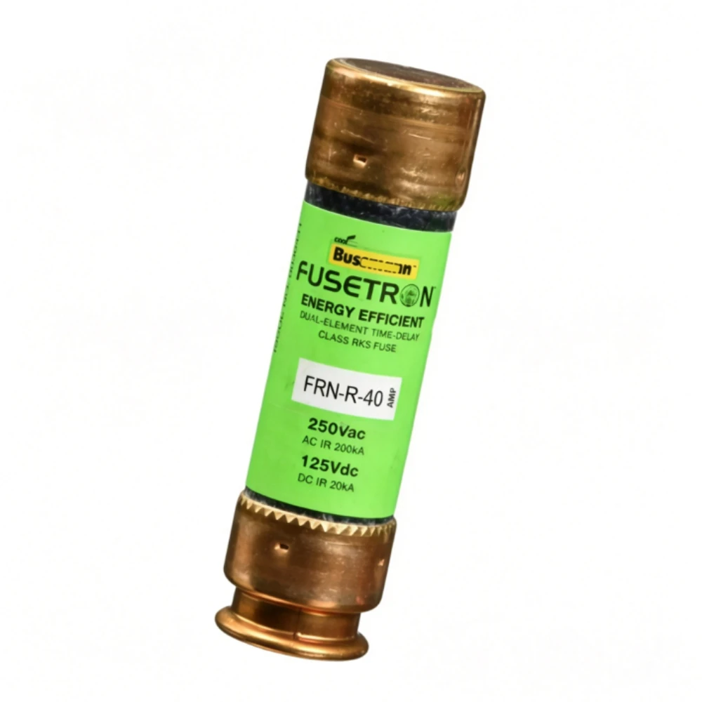 10PCS FRN-R-40 RK5 Time-Delay Current Limiting Fuse 40A 250VAC Dual Element Cartridge Fuse for Circuit Protection