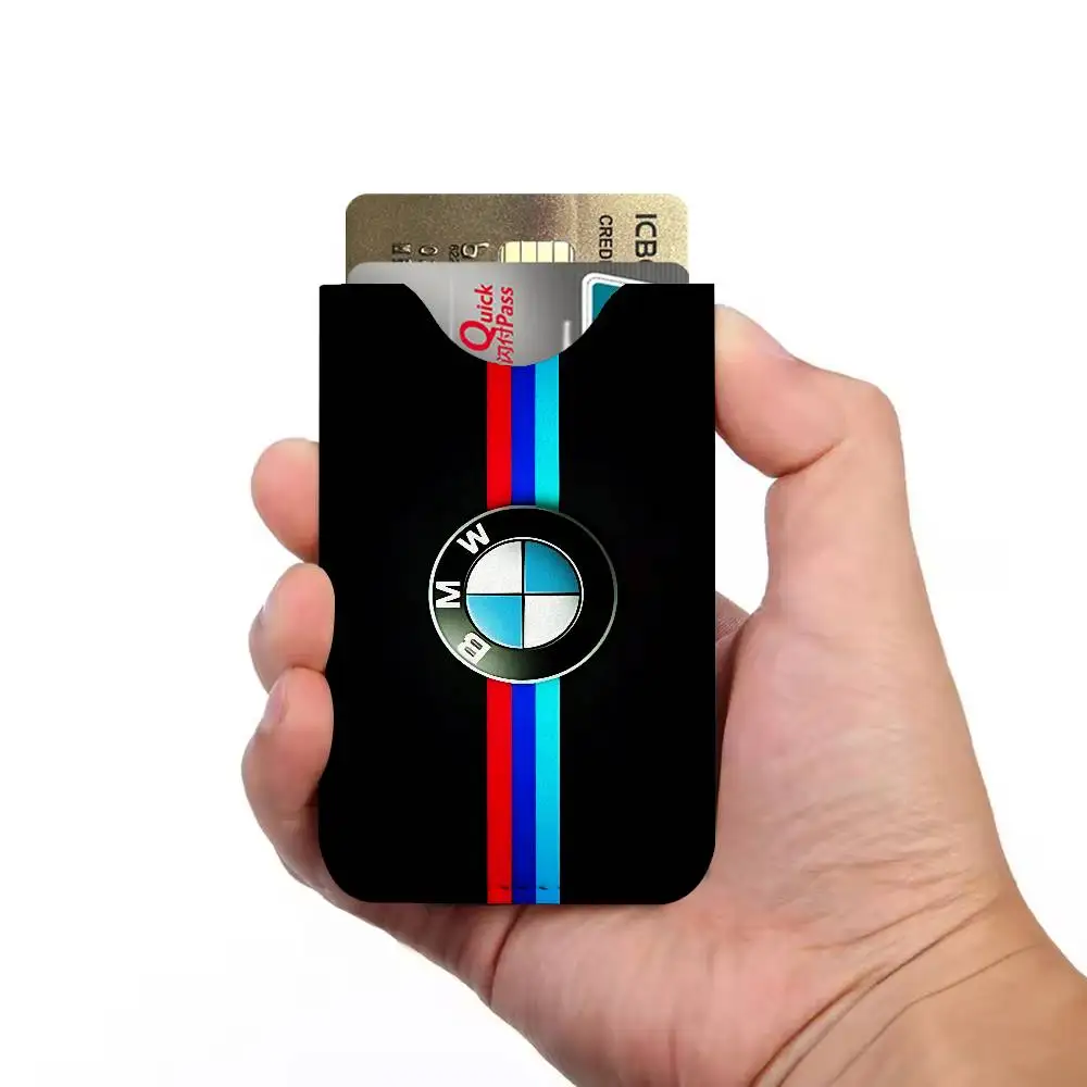 Car B-BMW Card Protect Kreditkartenetui, schlanker Geldbörsenschutz für Männer, Reisen, Einkaufen – Detail 14