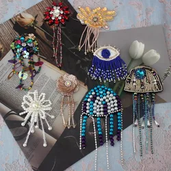 High-grade colored hand stitched nail beads hanging clothing patch DIY jewelry sweater T-shirt sewing accessories