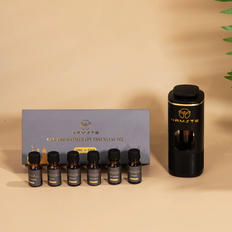 łkowany odświeżacz powietrza do samochodu NAMSTE Luxury 6-Pack Premium Hotel Collection Olejki zapachowe do nawilżacza samochodowego do aromaterapii 10ML