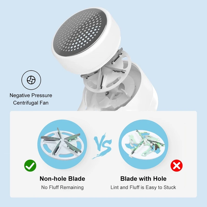 Xiaomi Lint Remover USB Rechargable Clothing Fluff Pellet Remove Machine Long Battery Life Portable Lint Trimmer Fuzz Remover