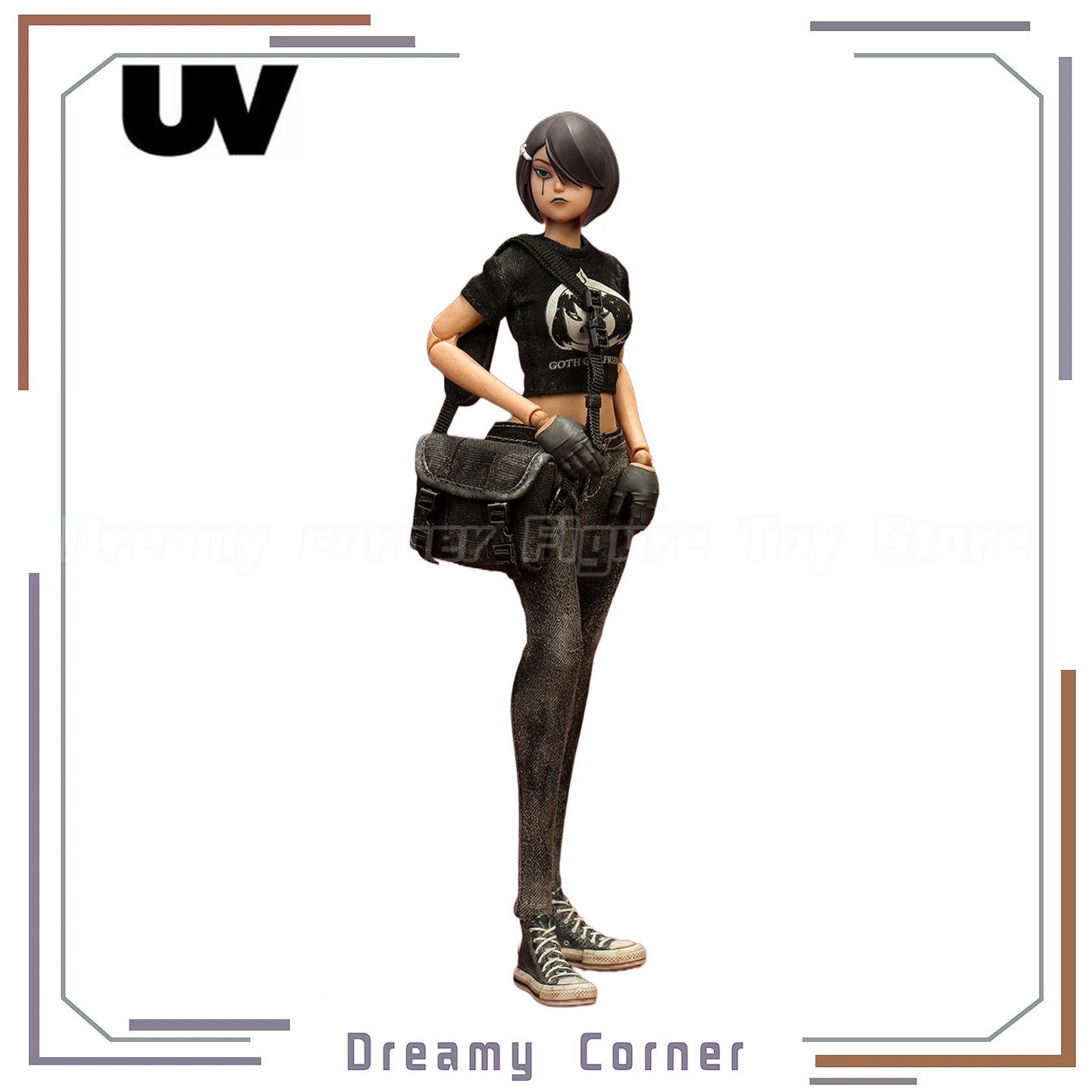 

В наличии: Оригинальная коллекционная фигурка Underverse ADVENTURE KARTEL Series LITTLE SHADOW 1/6, модель игрушки.