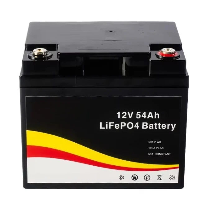 

Stable 12v Lithium Battery Pack | EWT IFR 54Ah LiFePO4 for Electrical Accessories and Off-Grid Inverter Systems