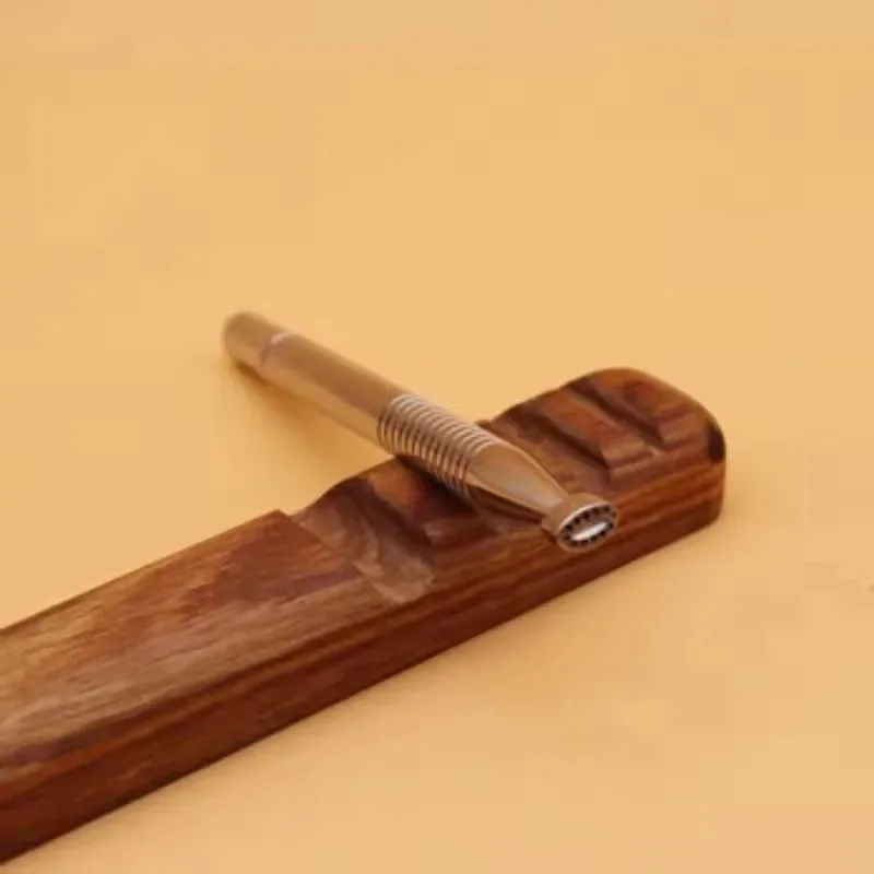 

Oval Floral Stamp 7.8x4.9/11x8.5mm - Stainless Steel Embossing Tool For Vegetable Tanned Leather | DIY Leathercraft Printing Set