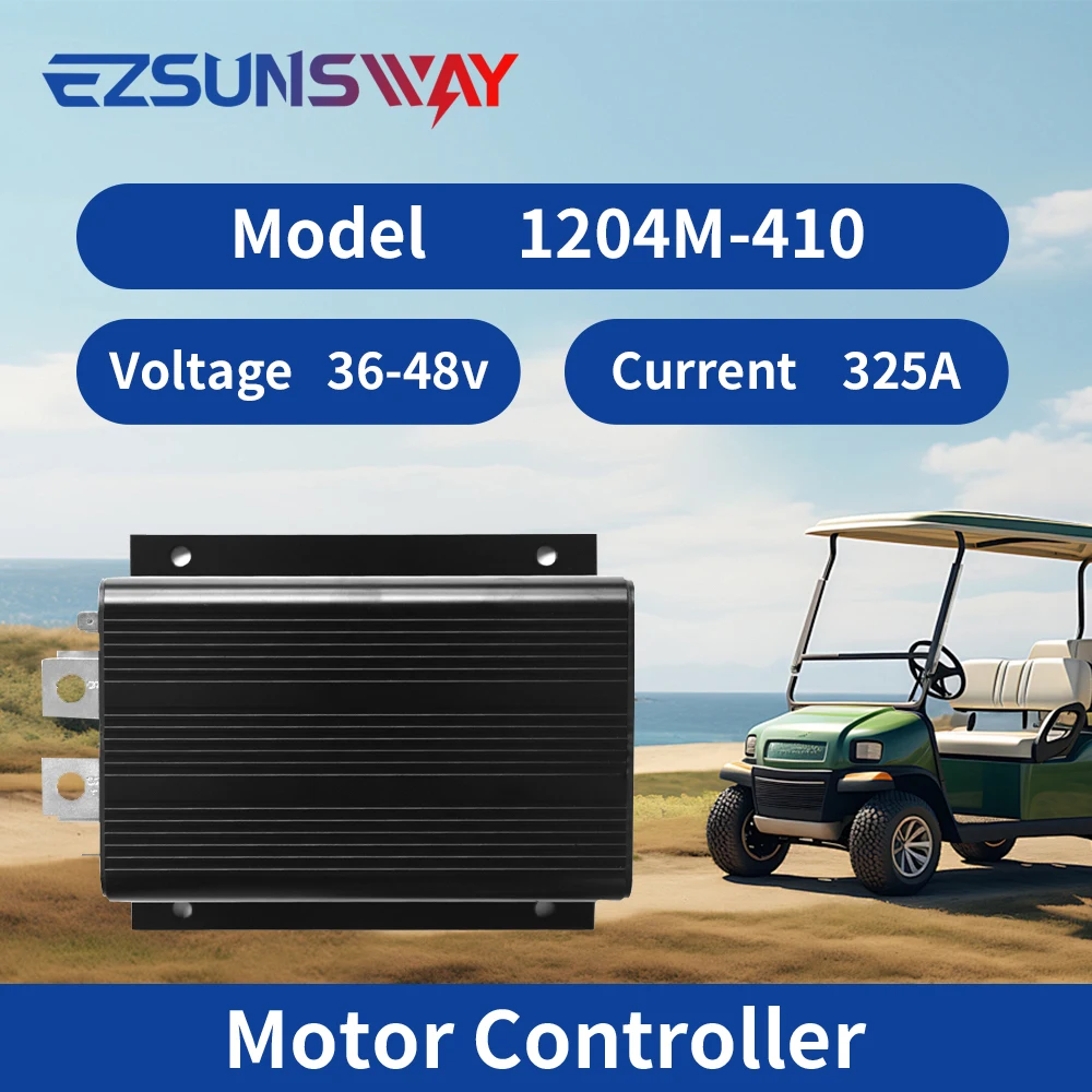 5kΩ–0 48V 325A 1204M-410 Pengendali Motor DC Ganti 1204 1204-412 untuk Curtis Golf Cart EZGO Club Pengendali Kecepatan Mobil