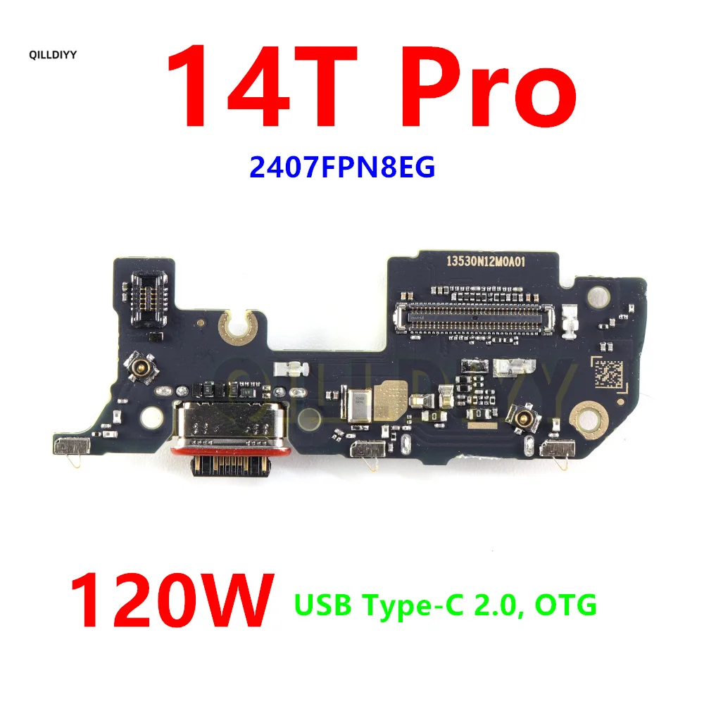 For Xiaomi 14T/ Mi 14T Pro USB Type-C Charging Port Dock Board SIM