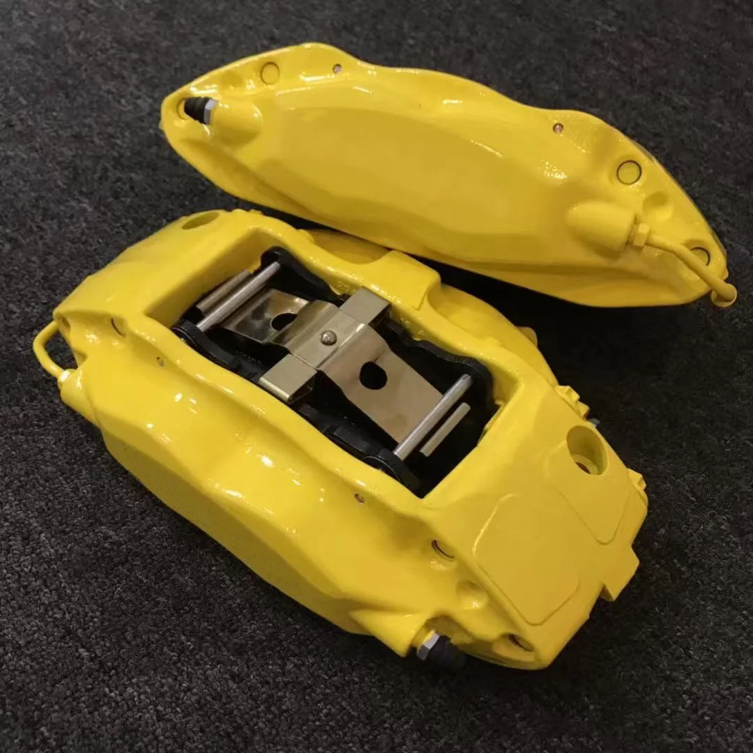 Hsingyik Upgrade Brake Systems 4 Pistons Pot Big Brake Kit Front F50 Caliper With Pad Customized Rotor Size Color