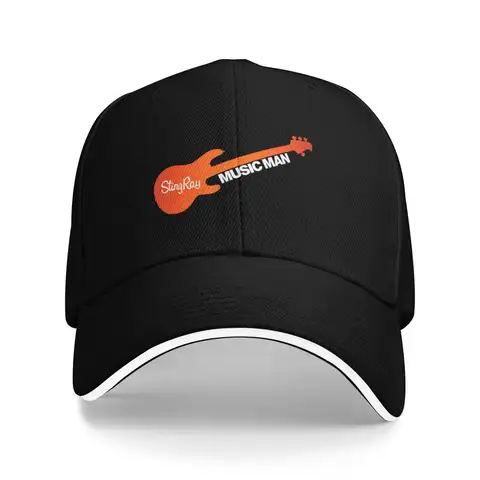 Music Man StingRay Bass Baseball Cap Hat Baseball Cap cute Beach Luxury Cap Men Luxury Brand Women's
