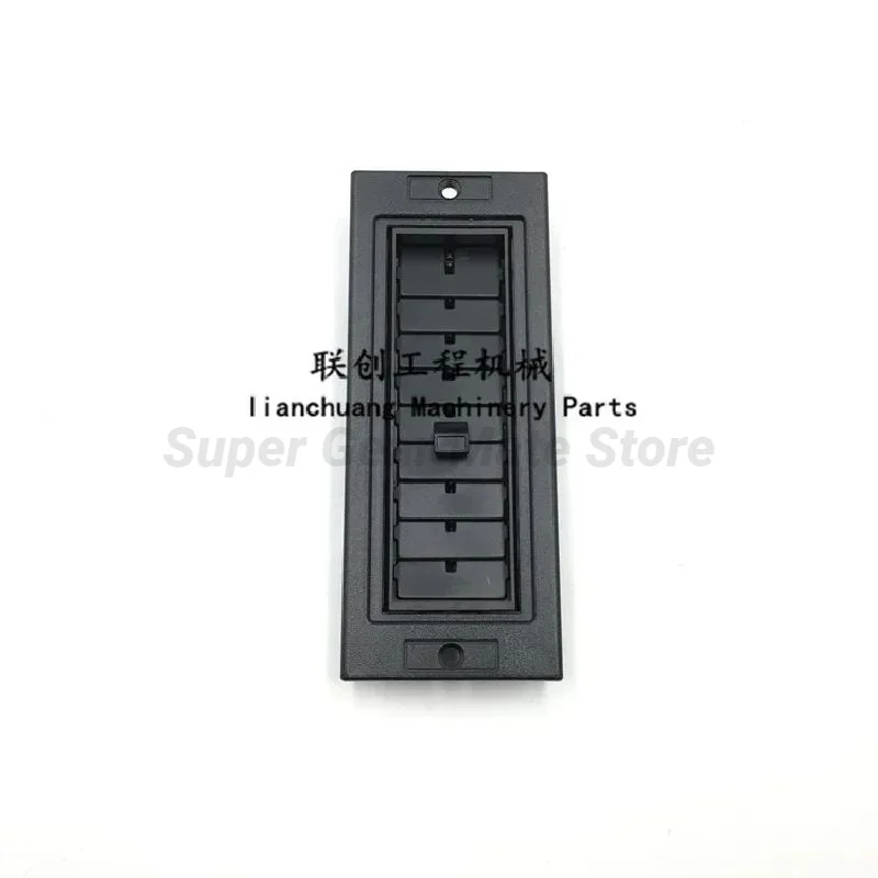 For Kobelco SK200 SK210 SK230 SK250-6-6E Instrument Air conditioner Air outlet toolbox Air outlet Excavator Parts