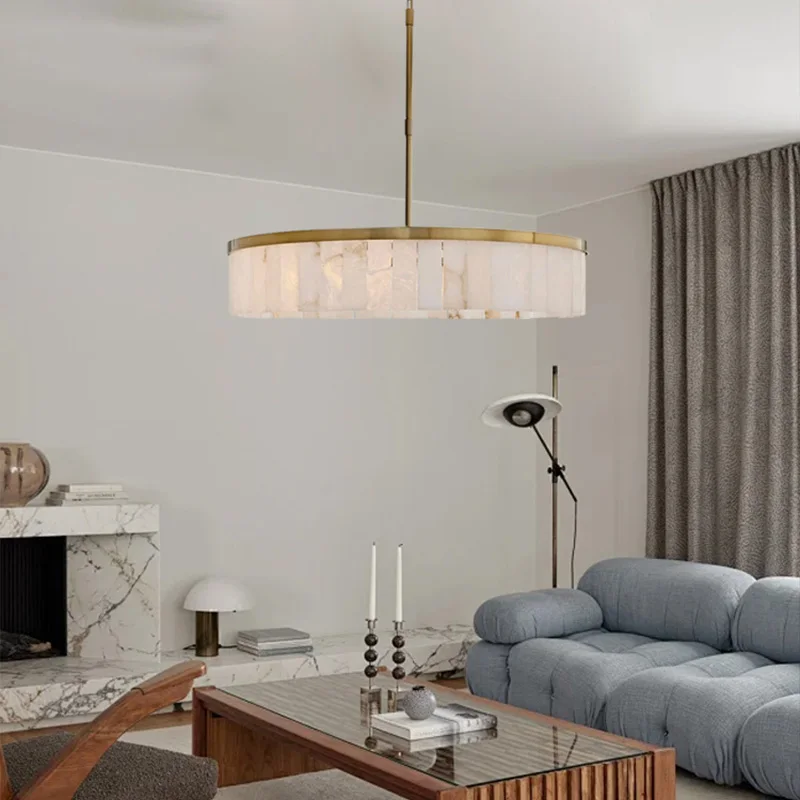 Lustre de plafond moderne en acier inoxydable de luxe avec lustre lucite adapté au salon, à la chambre à coucher, éclairage intérieur de la maison
