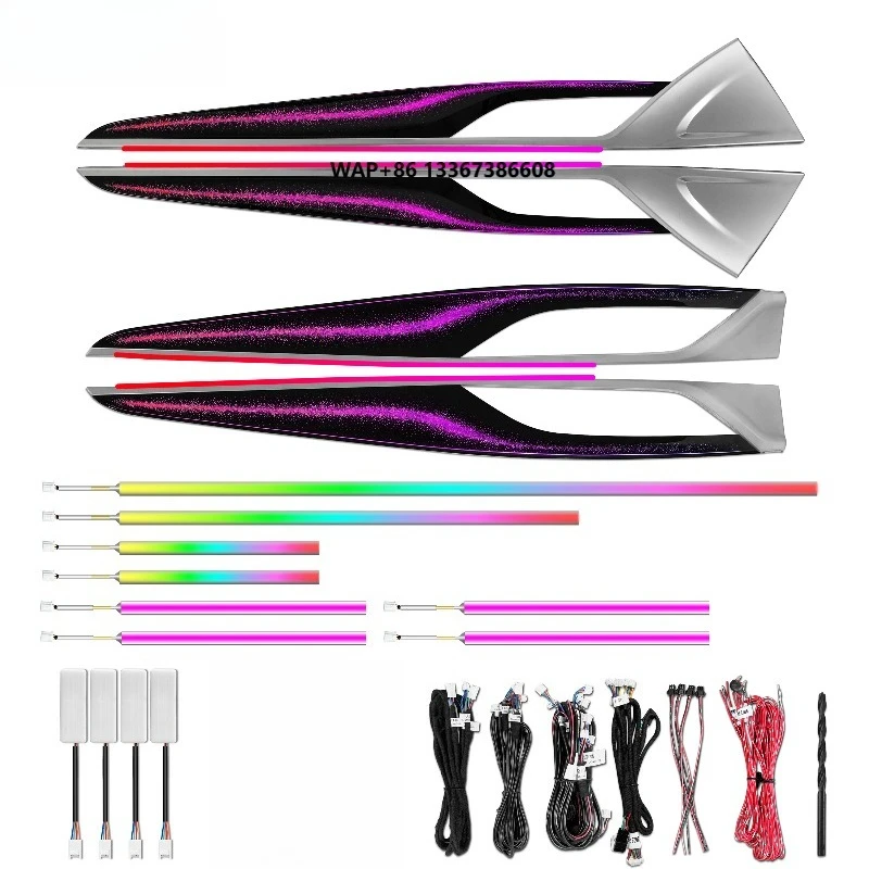 Upgrade 64Colors Dynamic G30 Car Ambient light Europe Version Atmosphere Interior Light Door Trim