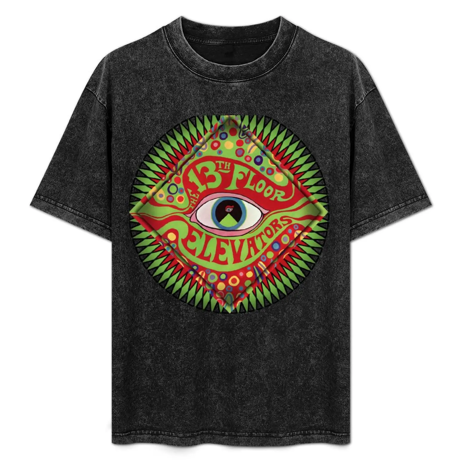 

13th Floor Elevators T-Shirt Simple Line Art Print Tee