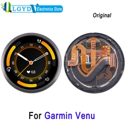 1.2-inch AMOLED Screen For Garmin Venu Watch Display with Digitizer Full Assembly Repair Replacement Part