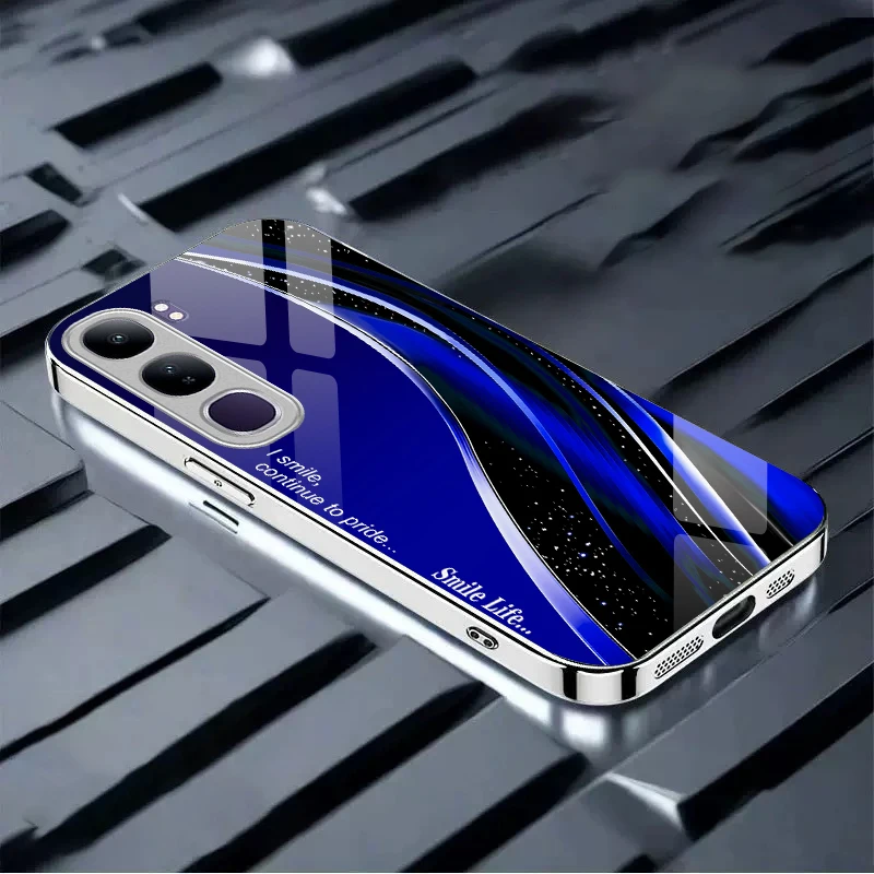 

Подходит для [VIVO V40 V50 V60 V23E V25 V27 V29 V30 V27E LITE 5G] — Защитный чехол для телефона из стекла с покрытием, защитные накладки и корпуса