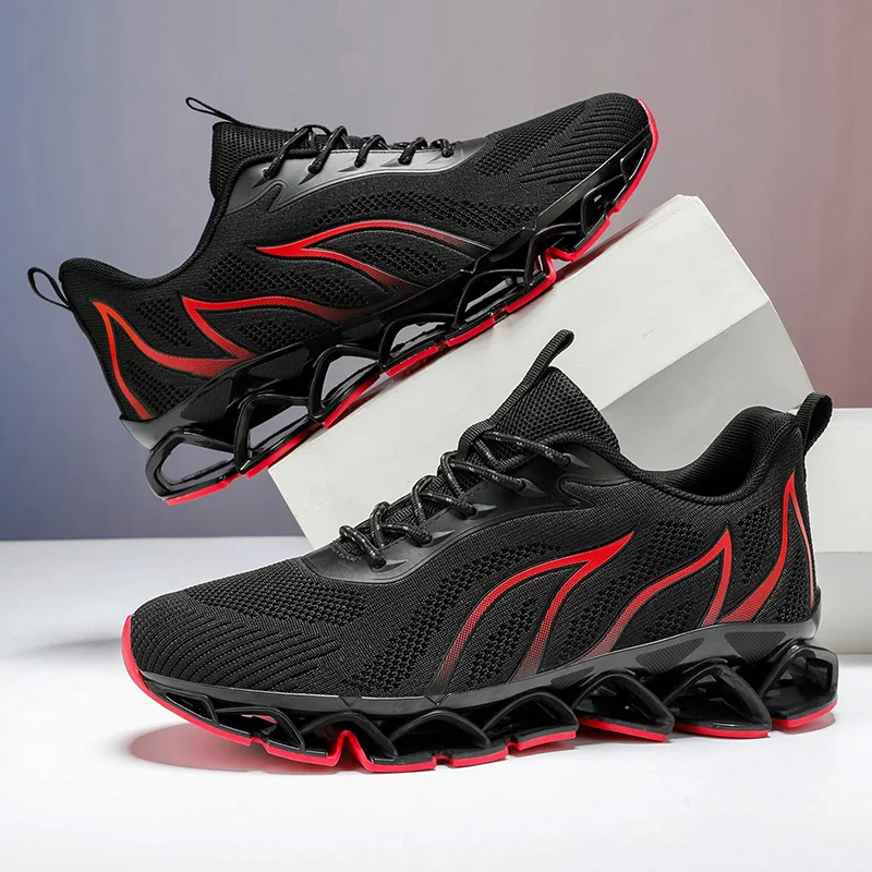 

YRZL Sports for Men Non Slip Breathable Running Sneakers Lightweight Comfortable Walking Shoes Big Size Casual Athletic Footwear