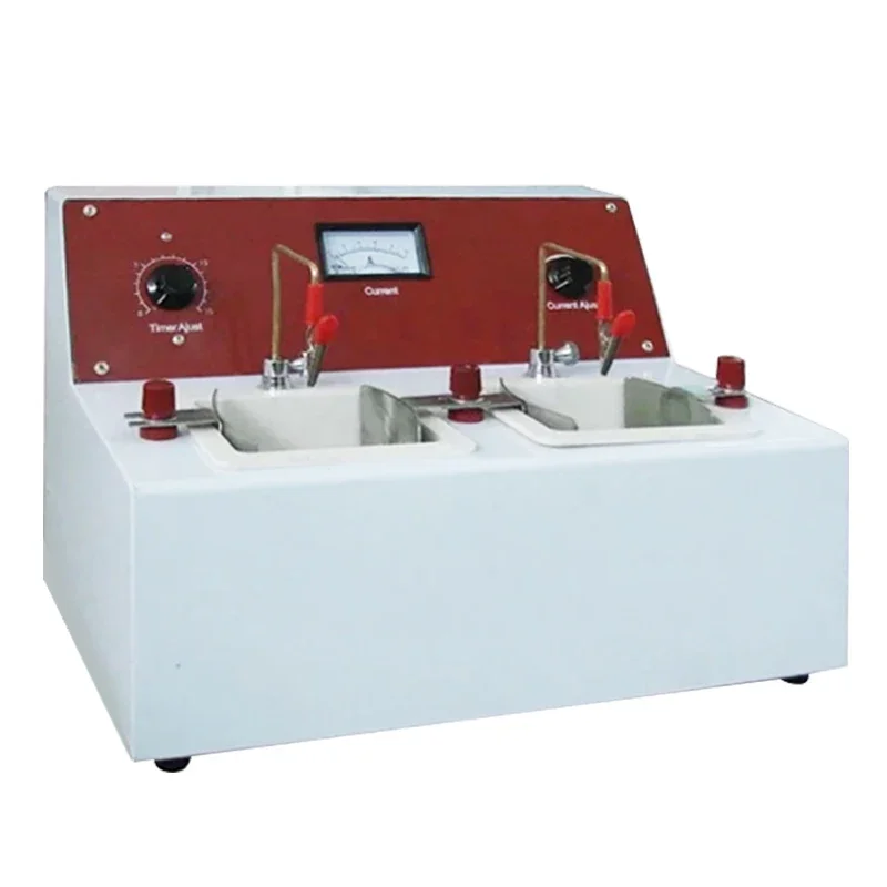 Dental Double Groove Electrolytic Polishing Machine Denture Processing Plant Equipment Dental Technician Machine