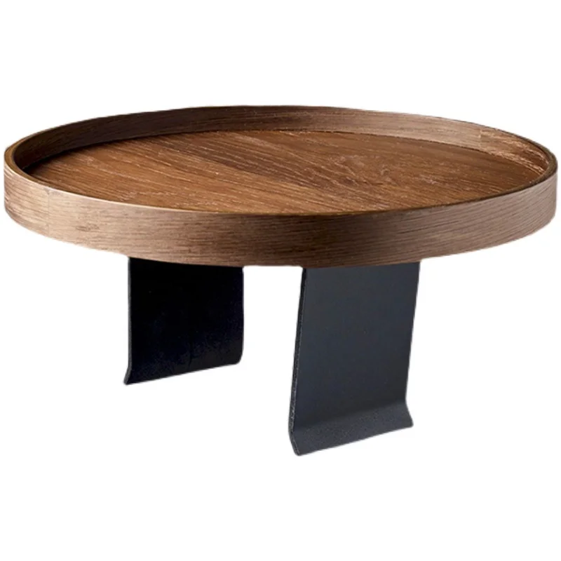 

Coffee Table Industrial Sofa Side Minimalist Creative Coffee Table Wood Nordic Lounge Furniture