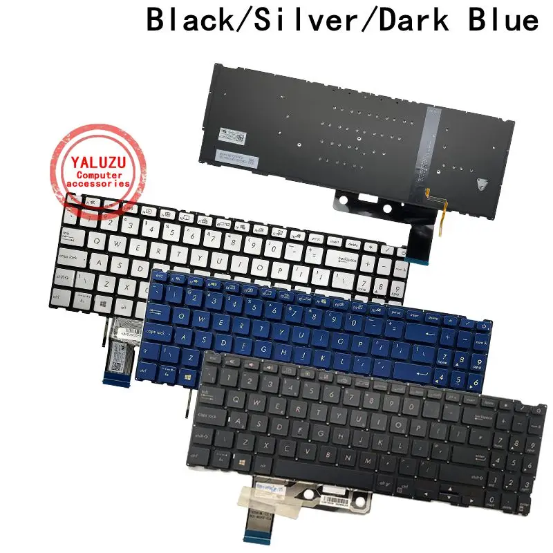 Keyboard Laptop Inggris AS baru UNTUK ASUS ZenBook 15 UX533 UX533F UX533FD UX533FN UX534F