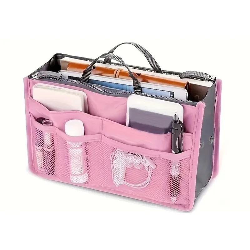 Handbag Organizers Multi-functional Double-folding Storage Bag Large-capacity Bag Organizers Classification Bag