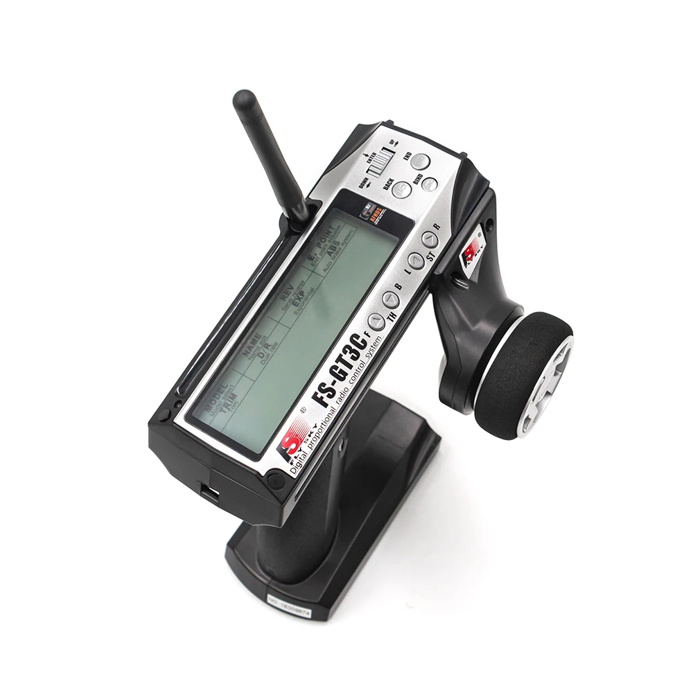 Flysky FS-GT3C 2.4Ghz 3CH Remote Controller LCD Transmitter w/ FS-GR3E Receiver for RC Car Boat