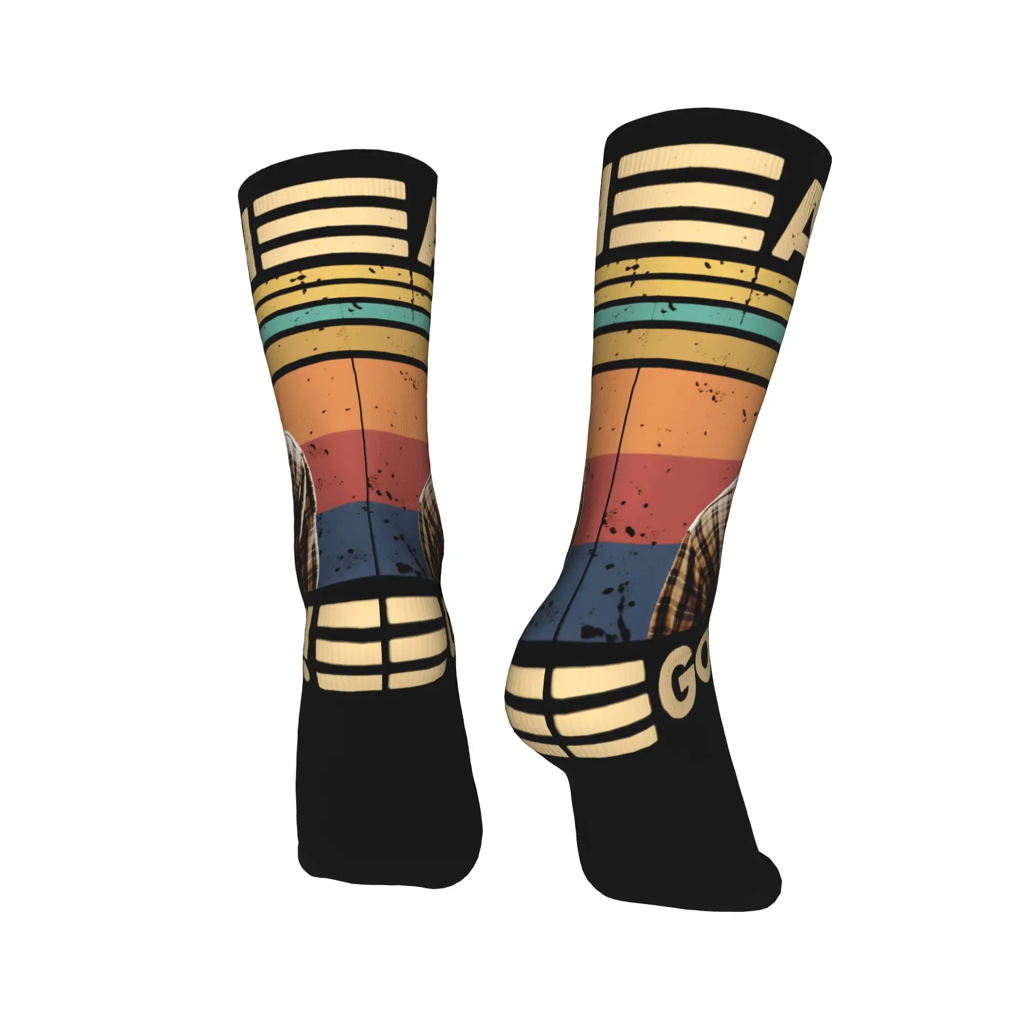 ถุงเท้าผู้ชายแบบยูนิเซ็กซ์ Charlie Hunnam Ahah Got You, Ed Gein ถุงเท้าภาพยนตร์สยองขวัญ ถุงเท้ากันลื่นคุณภาพดี ถุงเท้าสำหรับเล่นกีฬากลางแจ้งในฤดูใบไม้ร่วง